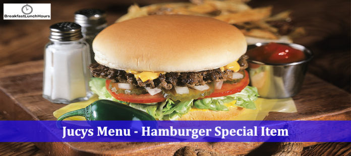 jucys hamburger menu