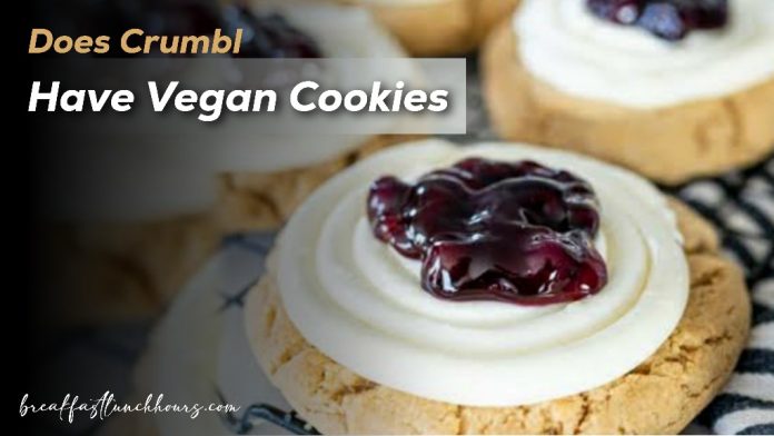 Does Crumbl have Vegan Cookies