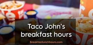 Taco John's Breakfast Hours | Menu & Prices in 2023