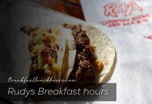 Rudy's Breakfast Hours 2023 - Rudy's BBQ Menu & Prices