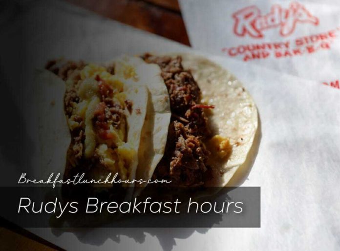 Rudy's Breakfast Hours 2023 - Rudy's BBQ Menu & Prices