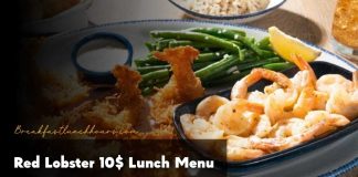 Red Lobster $10 Lunch Menu, Price, Hours, Specials