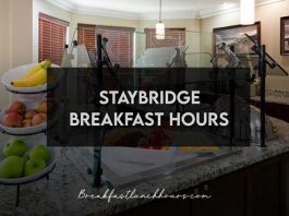 Staybridge Breakfast Hours, Menu & Prices in 2023