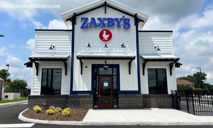 Zaxby's menu with prices