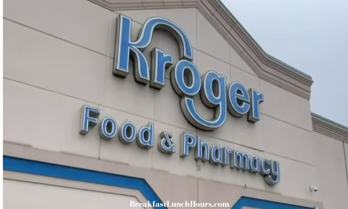 Kroger Pharmacy Lunch Hours