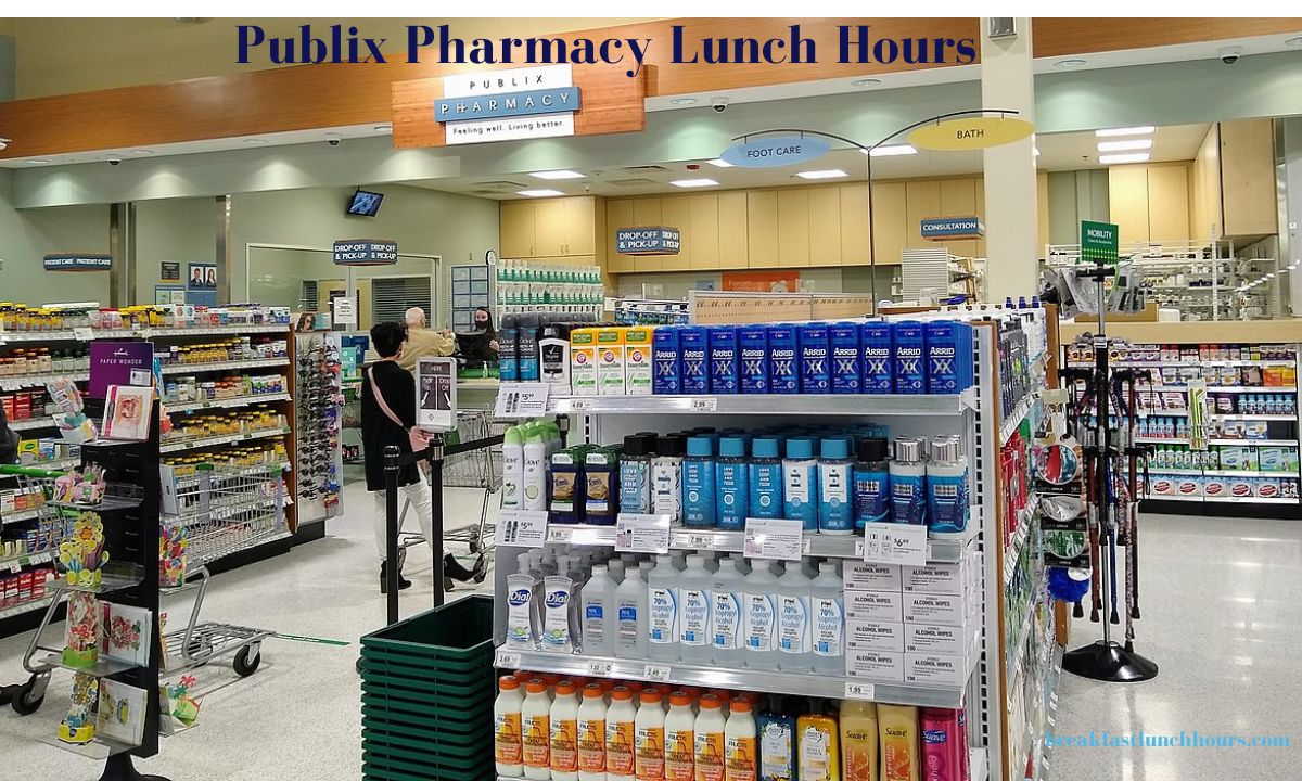 Publix Pharmacy Lunch Hours: Does Publix Pharmacy close for lunch?
